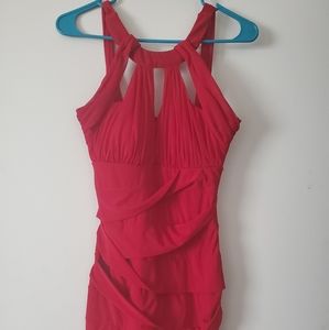 Boutique red dress size Medium